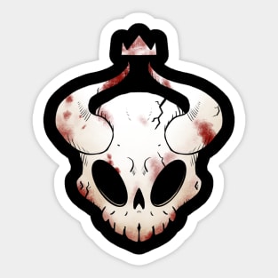 Bloody Skull king Sticker